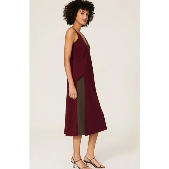 Tome Two Tone Asymmetrical Dress Rent the Runway Preloved 6 $350 - Picture 4 of 6